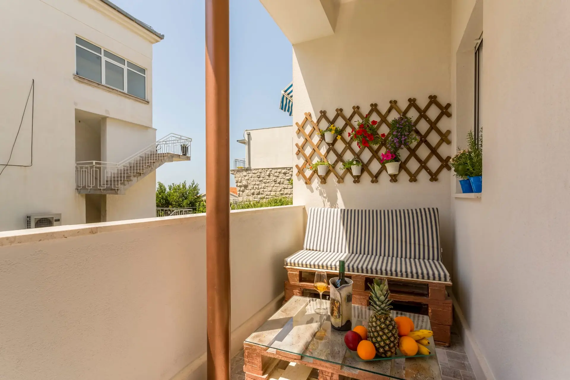 Firule beach apartment terrace